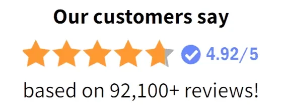 Eros Lift 5 Star Rating - 2340 Reviews